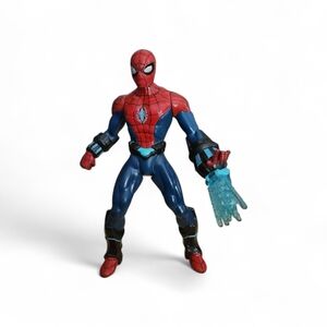 Marvel Spider-Man Action Figure Electro-Wed Lights Talking (Works Great)